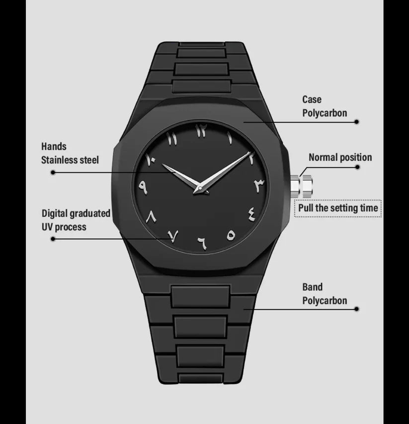 PREMIUM BLACK AURA WATCHES